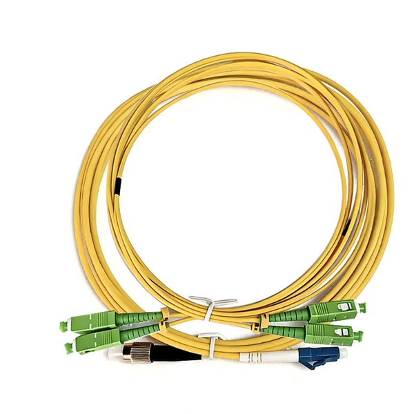 What are the different types of optical fiber line faults 