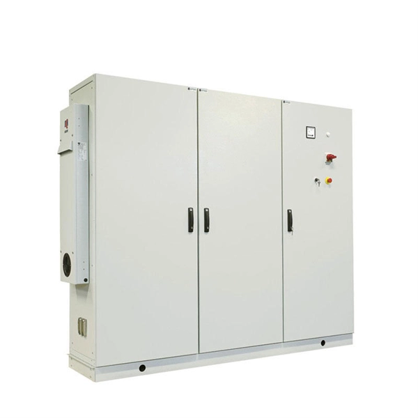 One machine and one switch in the construction site power distribution box
